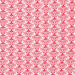 Coton Patchwork 3 Feuilles Rouge - Ribes y Casals