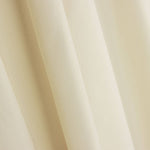 Linge de lit en percale de coton ivoire - Ribes y Casals