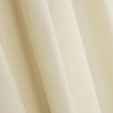 Linge de lit en percale de coton ivoire - Ribes y Casals