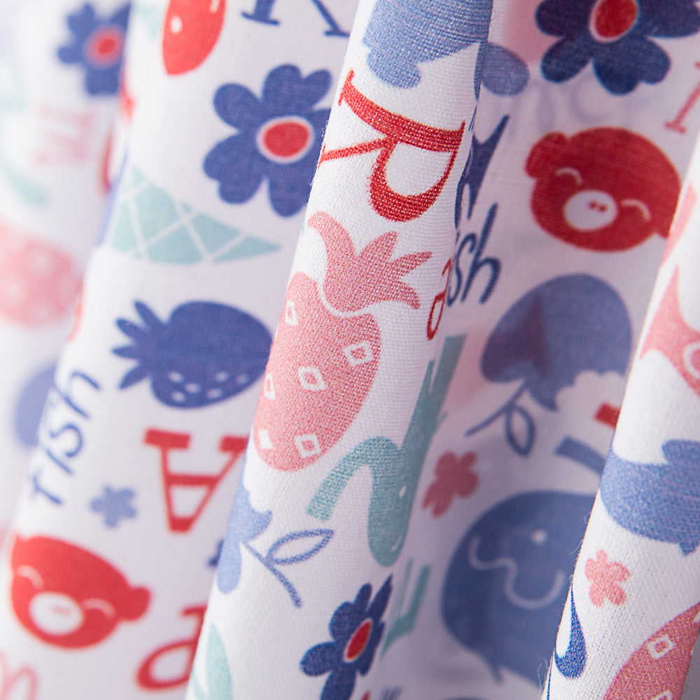 Coton Popeline Animal Sweet - Ribes y Casals