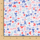 Coton Popeline Animal Sweet - Ribes y Casals