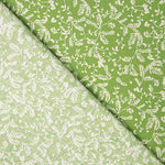 Popeline de Coton Branches Vertes - Ribes y Casals