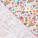 Coton Popeline Enfant ABC - Ribes y Casals