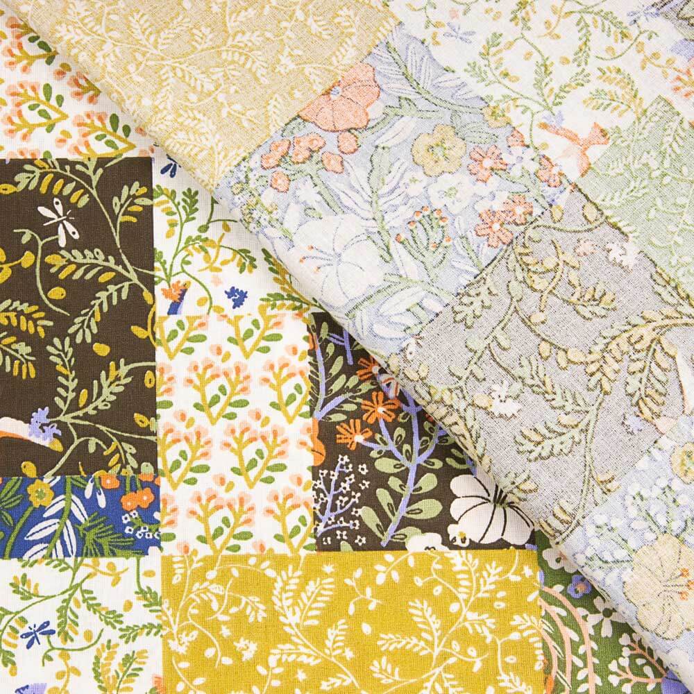 Popeline Coton Imprimé Mosaïque - Ribes y Casals