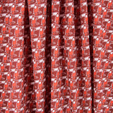 Coton Popeline Toucan Rouge - Ribes y Casals