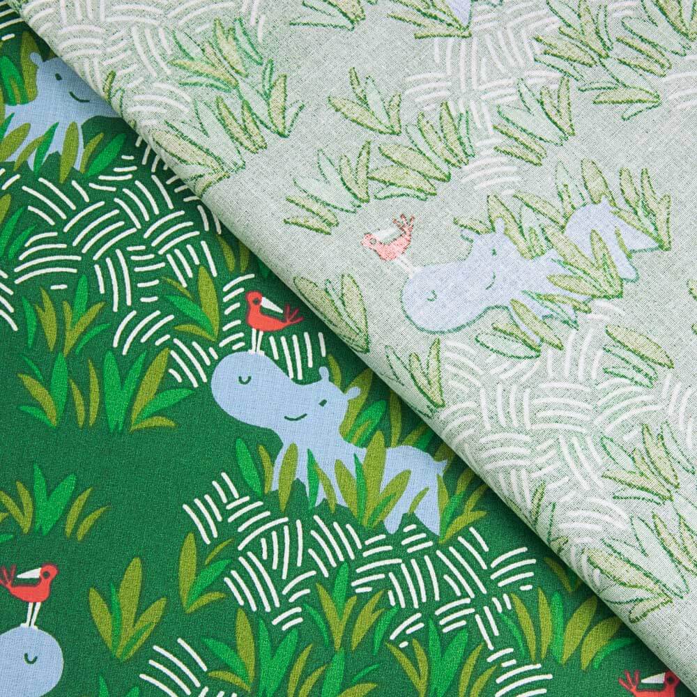 Popeline de coton Hiccup - Ribes y Casals