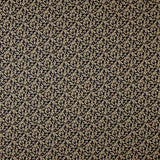 Popeline de Coton Branches Dorées Marine - Ribes y Casals