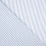 Coton à mini rayures bleu clair - Ribes y Casals