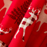 Coton Cerf Noël Alpes Rouge - Ribes y Casals