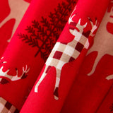 Coton Cerf Noël Alpes Rouge - Ribes y Casals