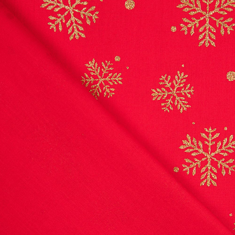 Coton Rouge Étoile Noël Doré - Ribes y Casals