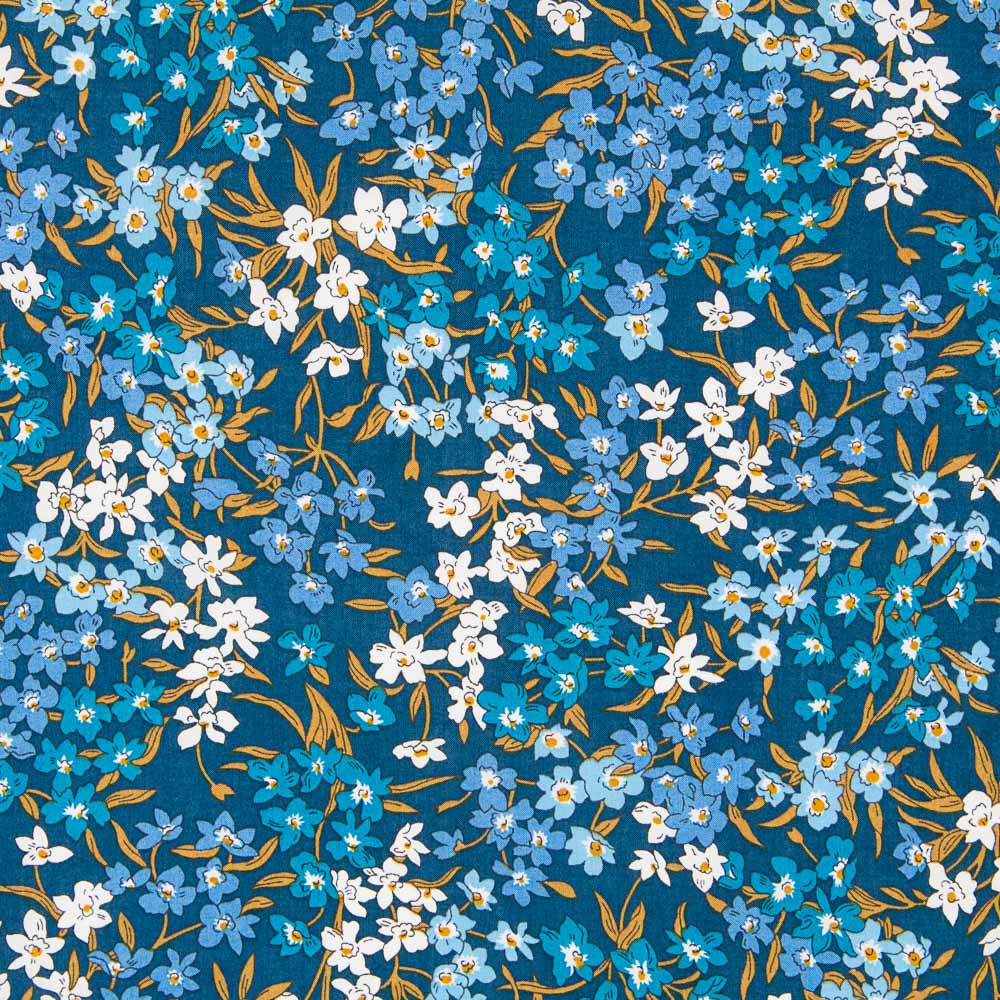 Coton Sea Blossoms Tana Lawn Liberty - Ribes y Casals