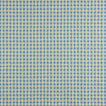 Coton Seersucker Medium Check Bleu/Vert - Ribes y Casals