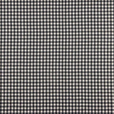 Seersucker de coton à carreaux moyens noir et blanc - Ribes y Casals