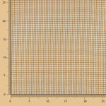 Coton Seersucker Check Mini Marron - Ribes y Casals