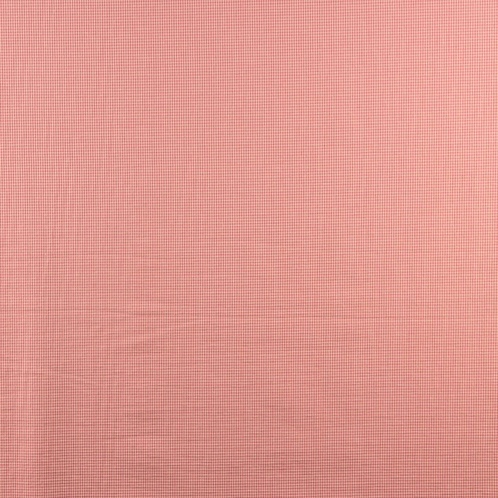Coton Seersucker Mini Carreaux Rose - Ribes y Casals
