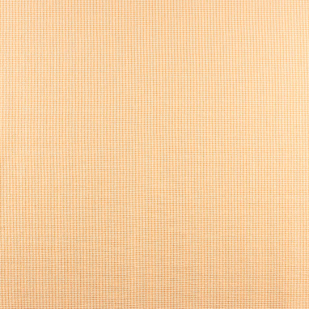 Coton Seersucker Mini Carreaux Vanille - Ribes y Casals