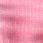 Coton Seersucker Carreaux Rose Fluo - Ribes y Casals