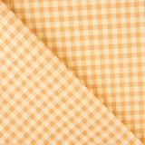 Coton seersucker à carreaux vanille - Ribes y Casals