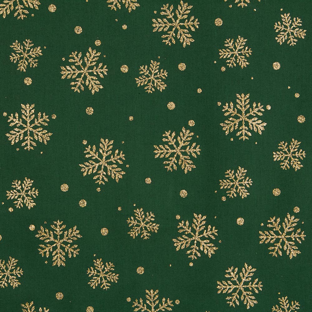 Coton Vert Étoile Noël Doré - Ribes y Casals