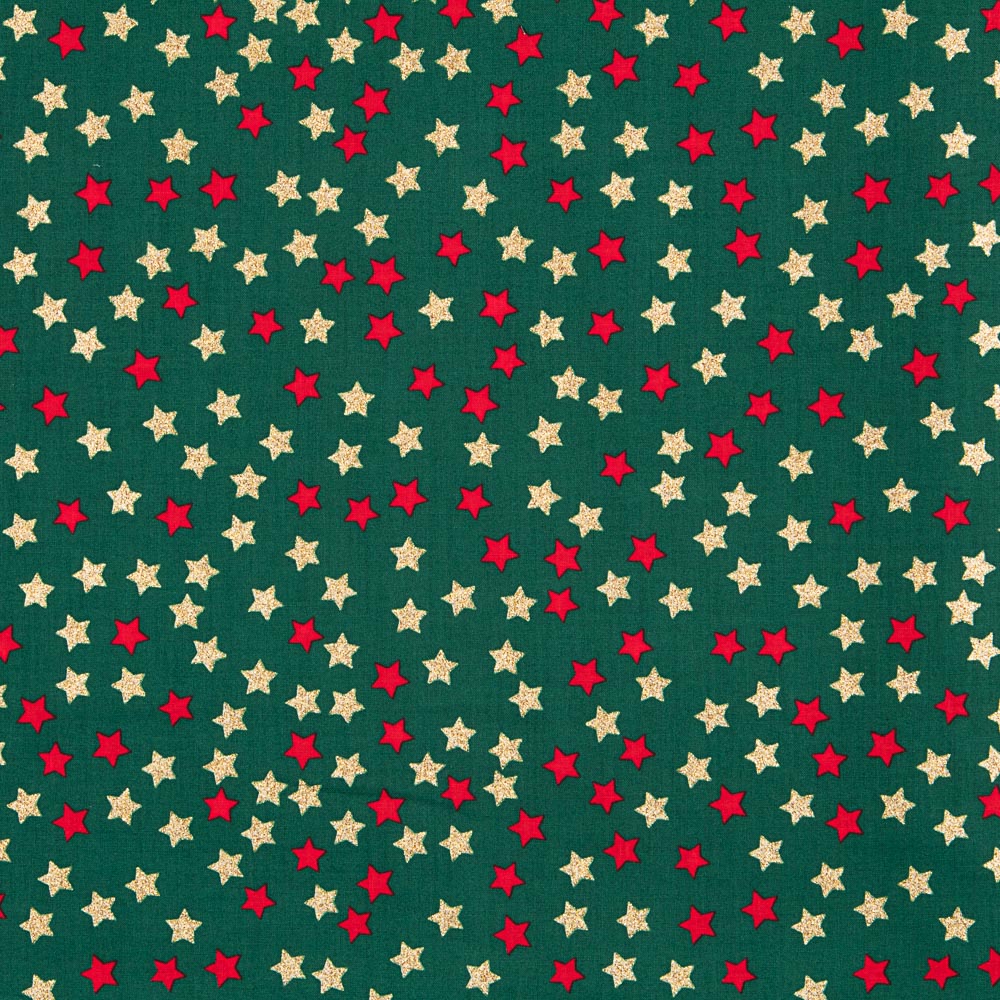 Coton Noël Étoiles Doré - Ribes y Casals