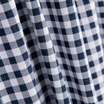 Coton Vichy Croix bleu marine - Ribes y Casals