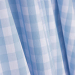 Coton vichy maxi bleu ciel - Ribes y Casals