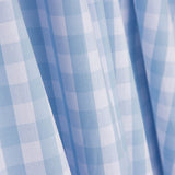 Coton vichy maxi bleu ciel - Ribes y Casals