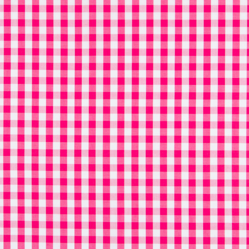 Coton Vichy Maxi Fuchsia - Ribes y Casals