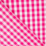 Coton Vichy Maxi Fuchsia - Ribes y Casals