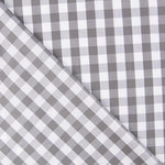 Coton Vichy Maxi Gris - Ribes y Casals