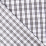 Coton Vichy Maxi Gris - Ribes y Casals