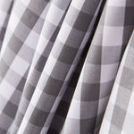 Coton Vichy Maxi Gris - Ribes y Casals