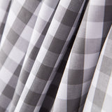 Retal Algodón Vichy Maxi Gris 50x140 cm - Ribes y Casals