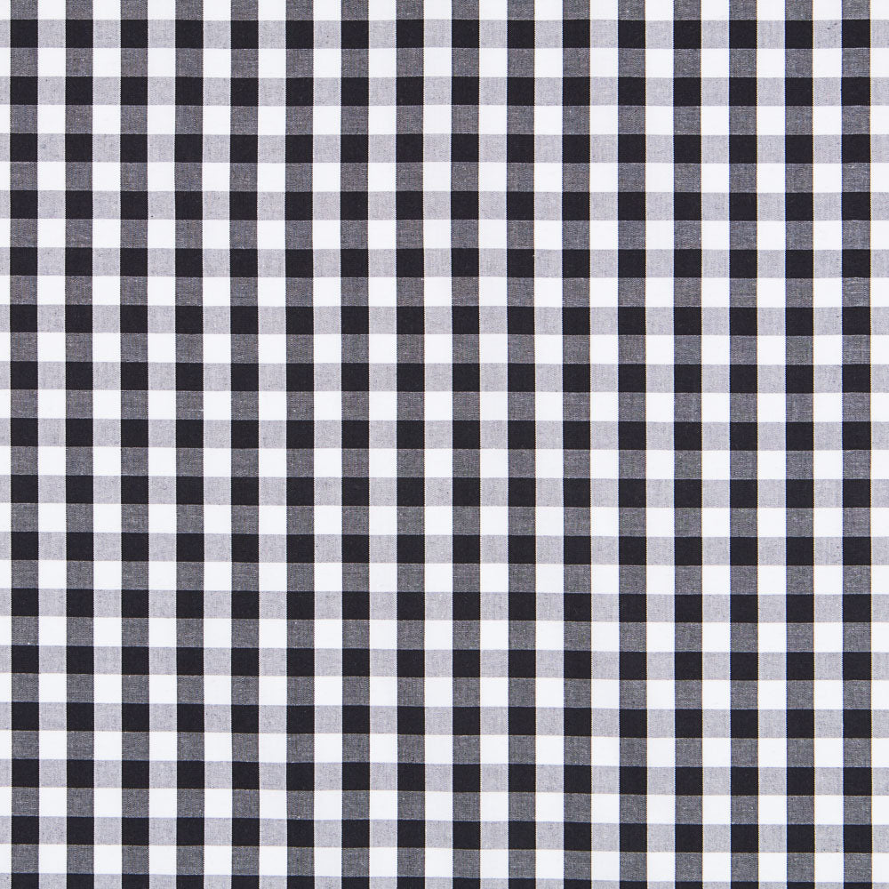 Coton Vichy Maxi Noir - Ribes y Casals