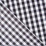 Coton Vichy Maxi Noir - Ribes y Casals