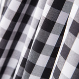 Coton Vichy Maxi Noir - Ribes y Casals