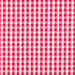 Coton Vichy Maxi Rouge - Ribes y Casals