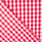 Coton Vichy Maxi Rouge - Ribes y Casals