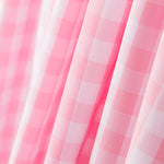 Coton Vichy Maxi Rose - Ribes y Casals