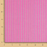 Coton Vichy Mini Fuchsia - Ribes y Casals