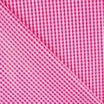 Coton Vichy Mini Fuchsia - Ribes y Casals