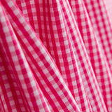 Coton Vichy Mini Fuchsia - Ribes y Casals