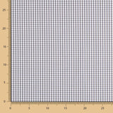 Coton Vichy Mini Gris - Ribes y Casals