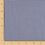 Coton Vichy Mini Marine - Ribes y Casals