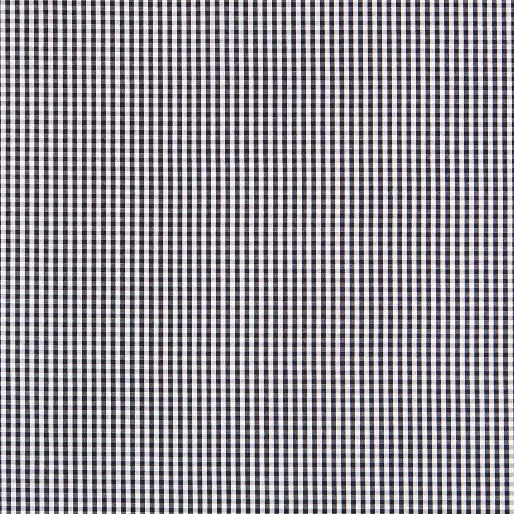 Coton Vichy Mini Noir - Ribes y Casals