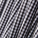 Coton Vichy Mini Noir - Ribes y Casals