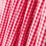 Coton Vichy Mini Rouge - Ribes y Casals