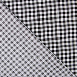 Coton Vichy Croix noir - Ribes y Casals