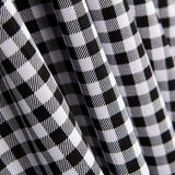 Coton Vichy Croix noir - Ribes y Casals